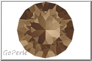 Chaton 1088 SWAROVSKI�, 8mm, 221 - light smoked topaz, foiled, 6 Stk.